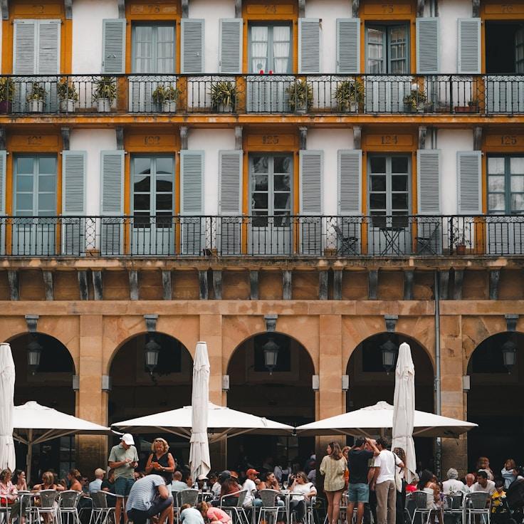 Kids playground area in Spain